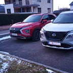 unsere "neuen" Allradler stehen in den Startlöchern - jetzt fehlt nur noch der Neuschnee... :)